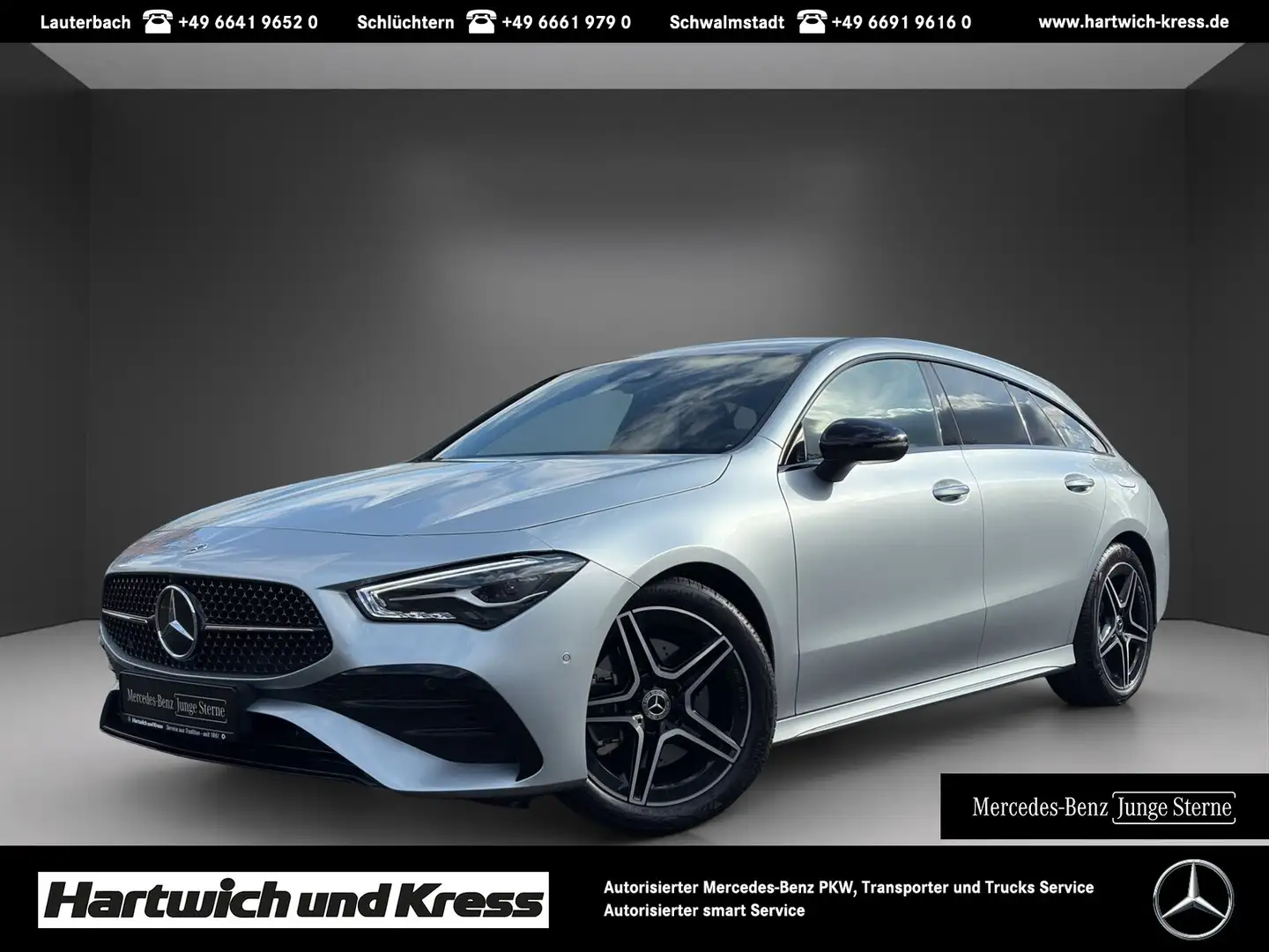 Mercedes-Benz CLA 200 CLA 200 SB AMG Line+Night+Totwinkel+Kamera+LED+ Silber - 1