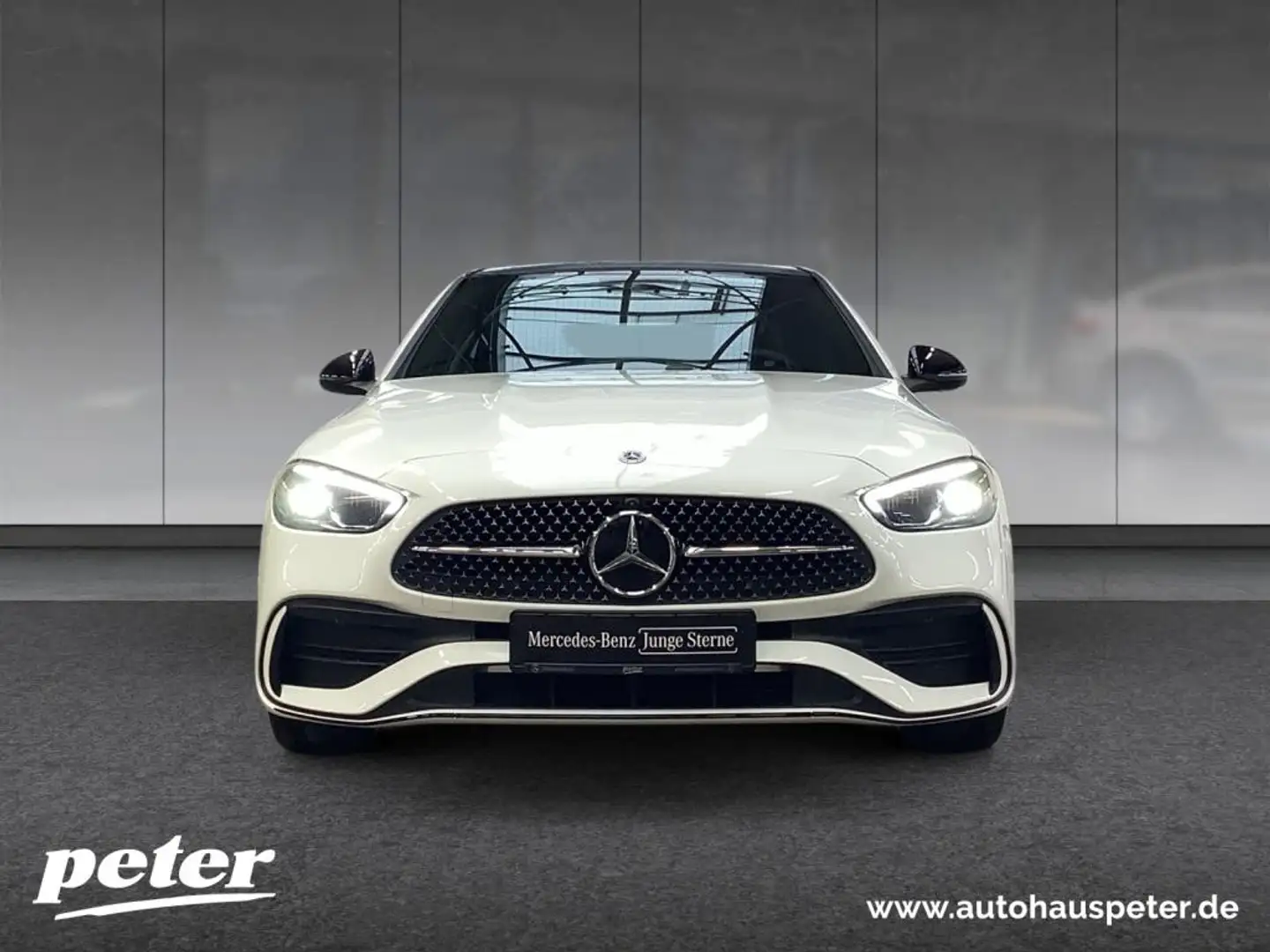 Mercedes-Benz C 180 +AMG+NIGHT+18"+9G+PANO+LED+MBUX+THERMATIC+ Weiß - 2