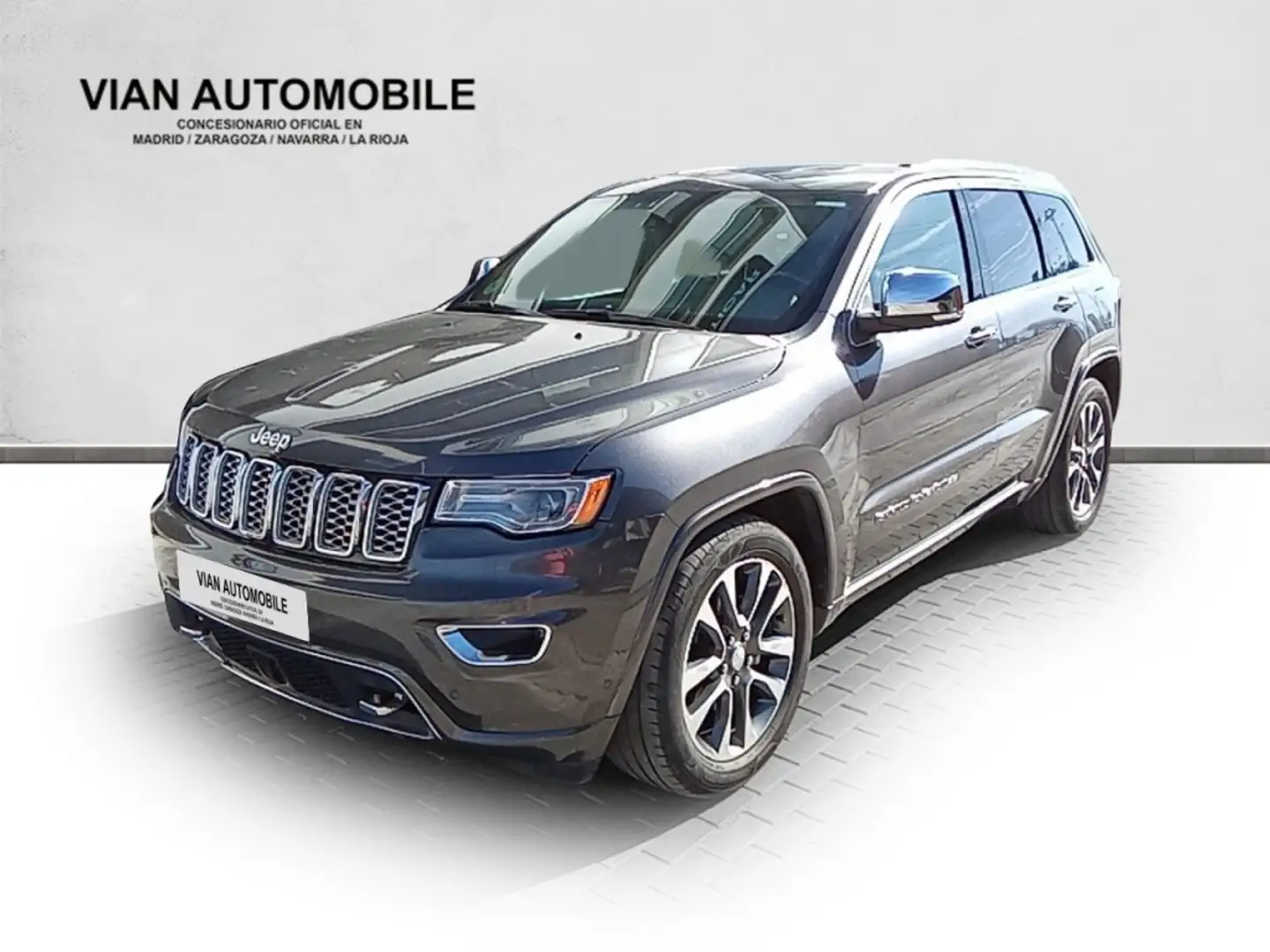 Jeep Grand Cherokee 3.6 V6 Overland Aut. Gris - 1