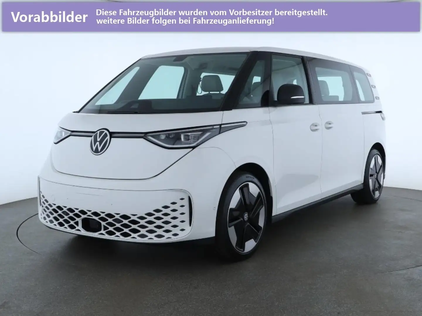 Volkswagen ID. Buzz PRO LR 86 KWH AUTOMATIK (+ACC-RADAR) Navi Blanc - 1