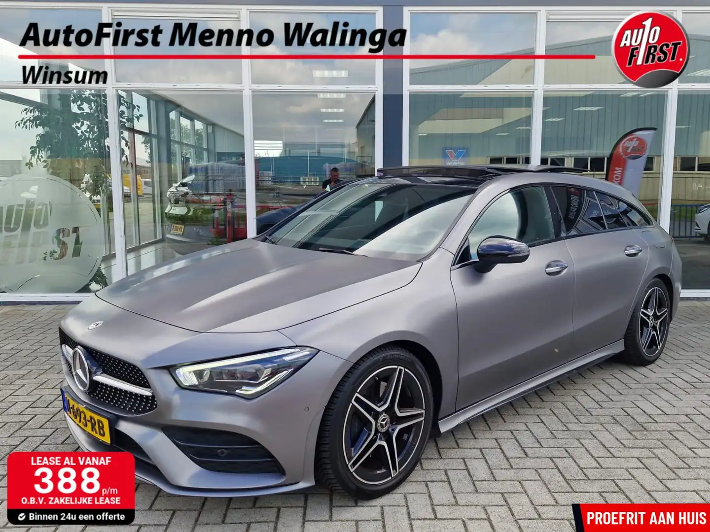 Mercedes-Benz CLA 200 Shooting Brake Business Solution AMG | Panoramadak Grijs - 1