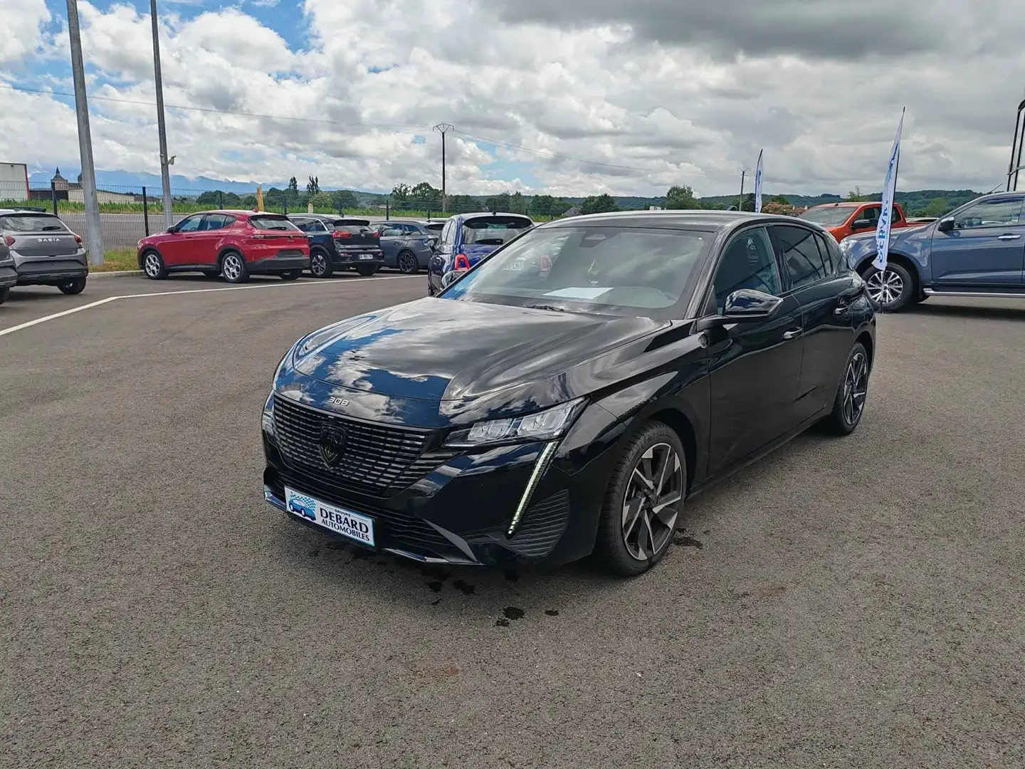 Peugeot 308 1.5 BLUEHDI 130CH S\u0026S ALLURE EAT8 Noir - 1