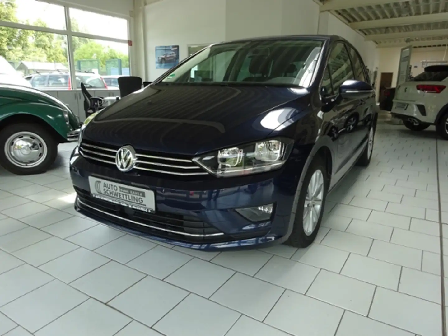 Volkswagen Golf Sportsvan 1.4 TSI BMT Lounge KLIMA ALU Blauw - 2