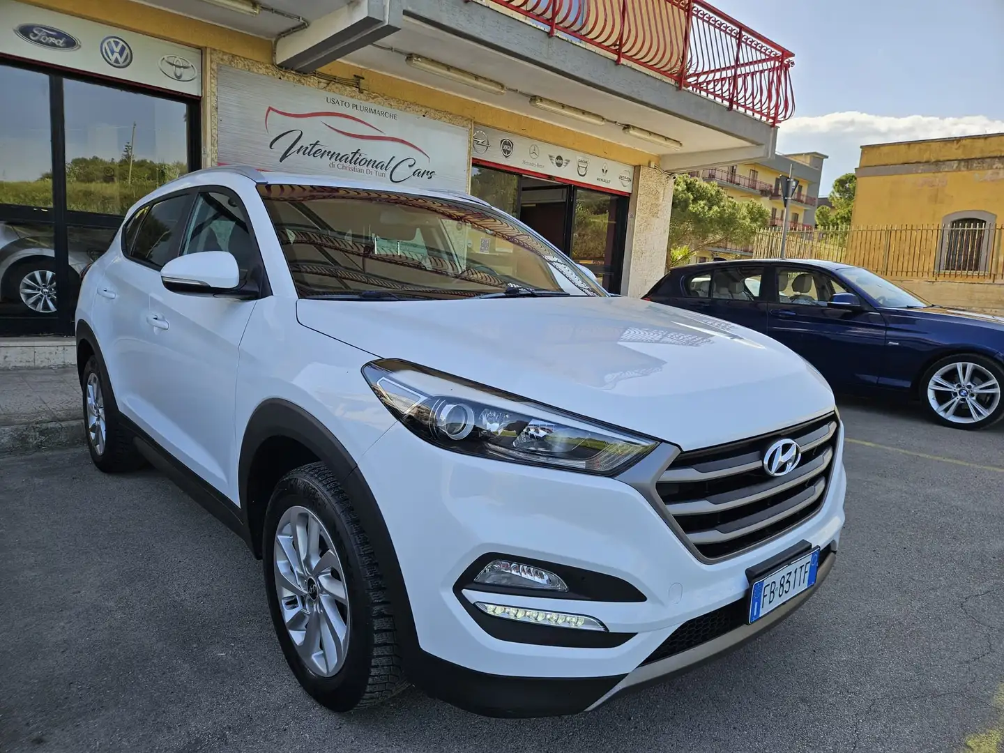 Hyundai TUCSON Tucson 1.7 crdi Comfort 2wd 115cv Bianco - 1