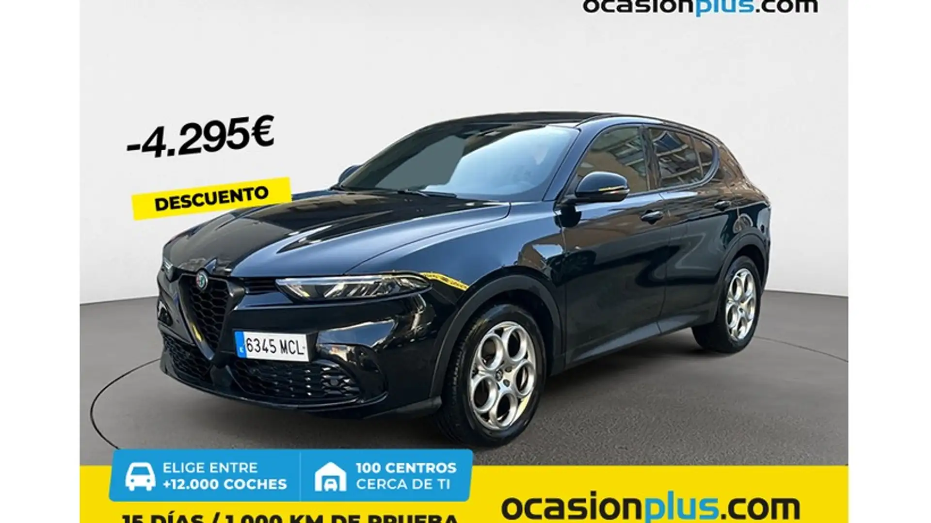 Alfa Romeo Tonale 1.5 MHEV Sprint FWD Negro - 1