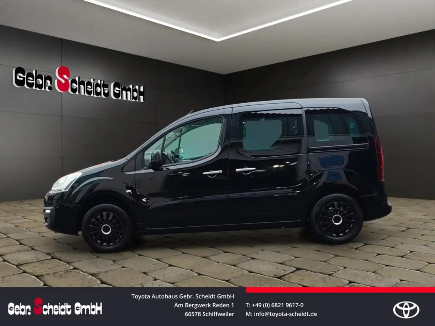Citroen Berlingo Kombi Selection Automatik 1.6 BlueHDi 100 FAP Park Schwarz - 2