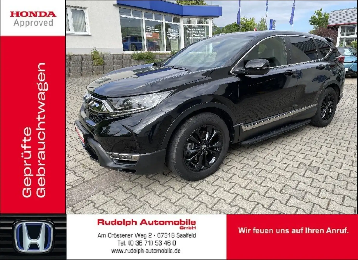 Honda CR-V 2.0 i-MMD Hybrid 2WD Sport Line Schwarz - 1