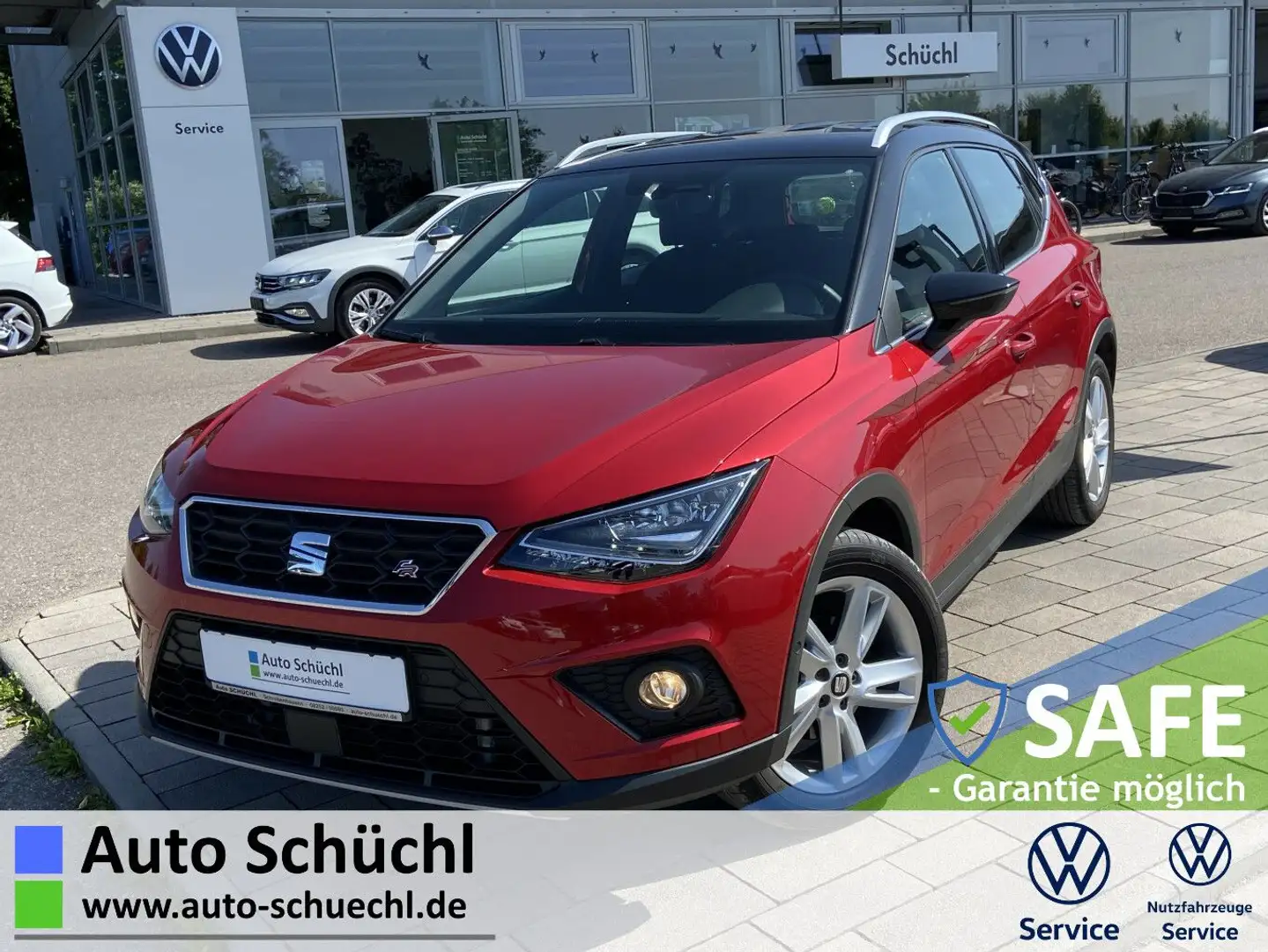 SEAT Arona 1.5 TSI DSG FR-Line 17"+BEATS+NAVI+LED+FUL Rot - 1