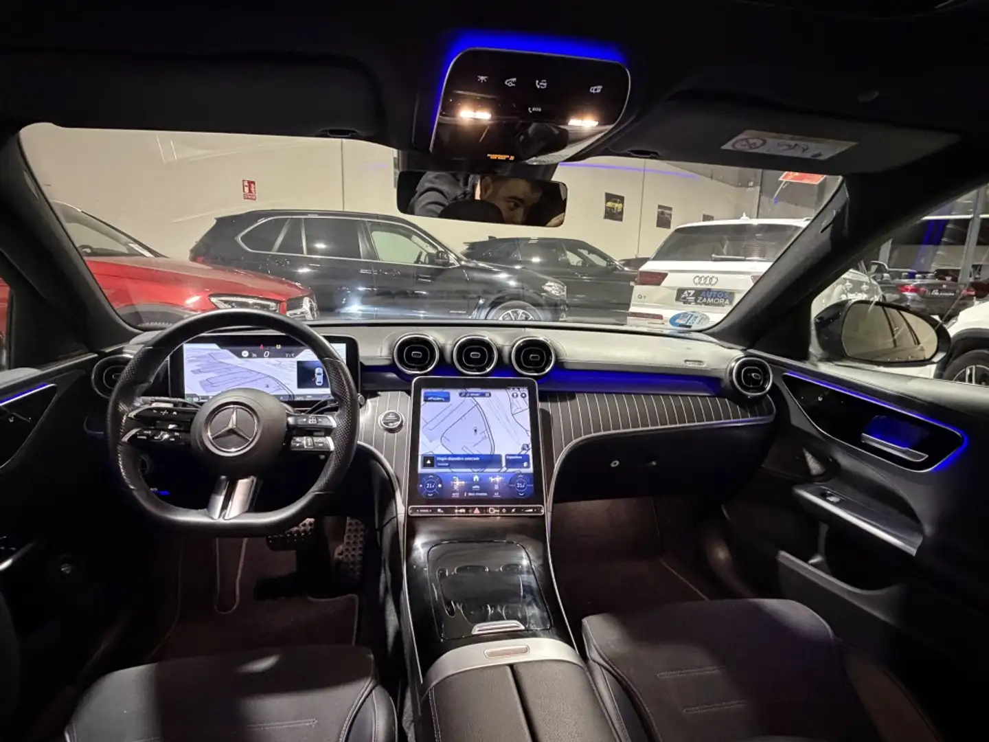 Mercedes-Benz C 220 220d 9G-Tronic Blauw - 2