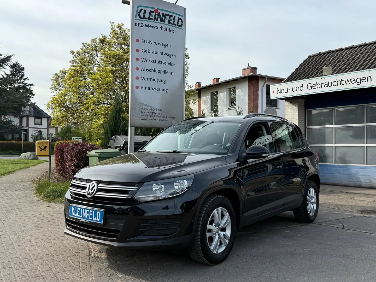 Volkswagen Tiguan 1.4 TSI BMT Klimaauto.-Sitzhzg.-RD/CD-PDC-Park ... Schwarz - 1