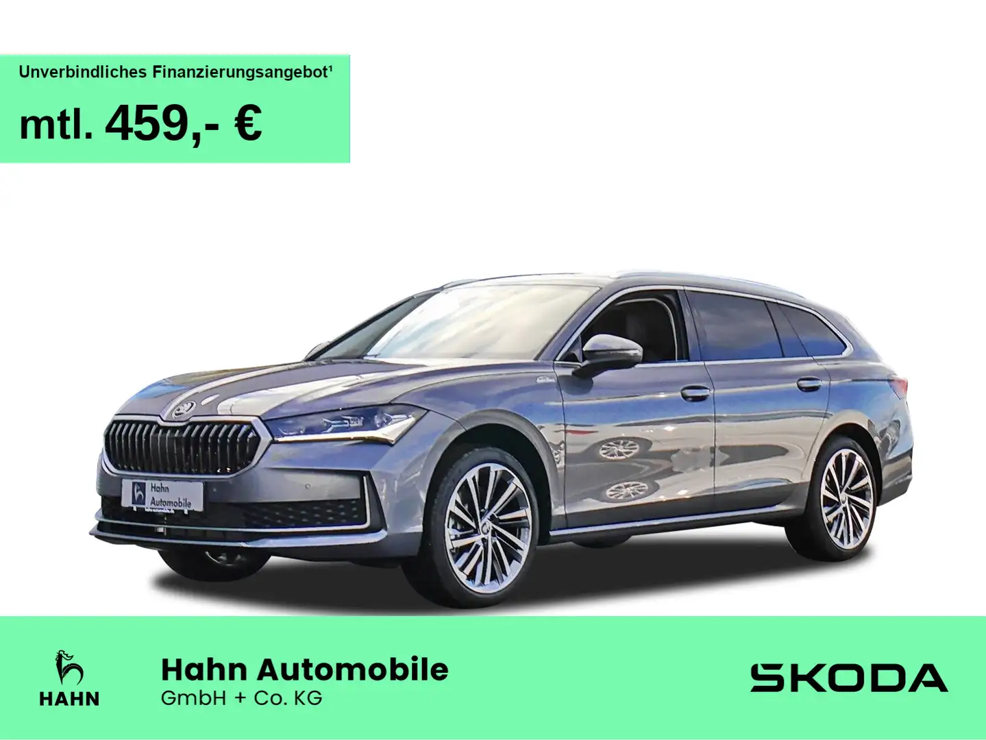 Skoda Superb Combi L&K 2,0 TDI 193PS DSG AHK Pano Alu Grau - 1