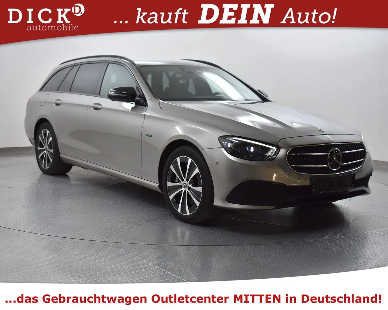 Mercedes-Benz E 300 E300e Avantg EXCLUS+NIGHT+STDHZ+KAM+WIDES+MULTIB Gris - 1