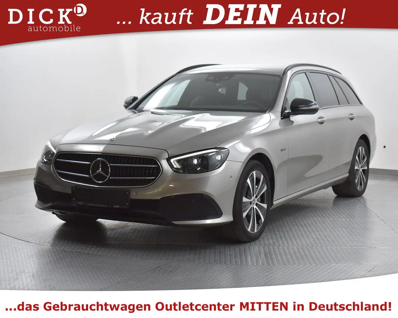 Mercedes-Benz E 300 E300e Avantg EXCLUS+NIGHT+STDHZ+KAM+WIDES+MULTIB Gris - 2