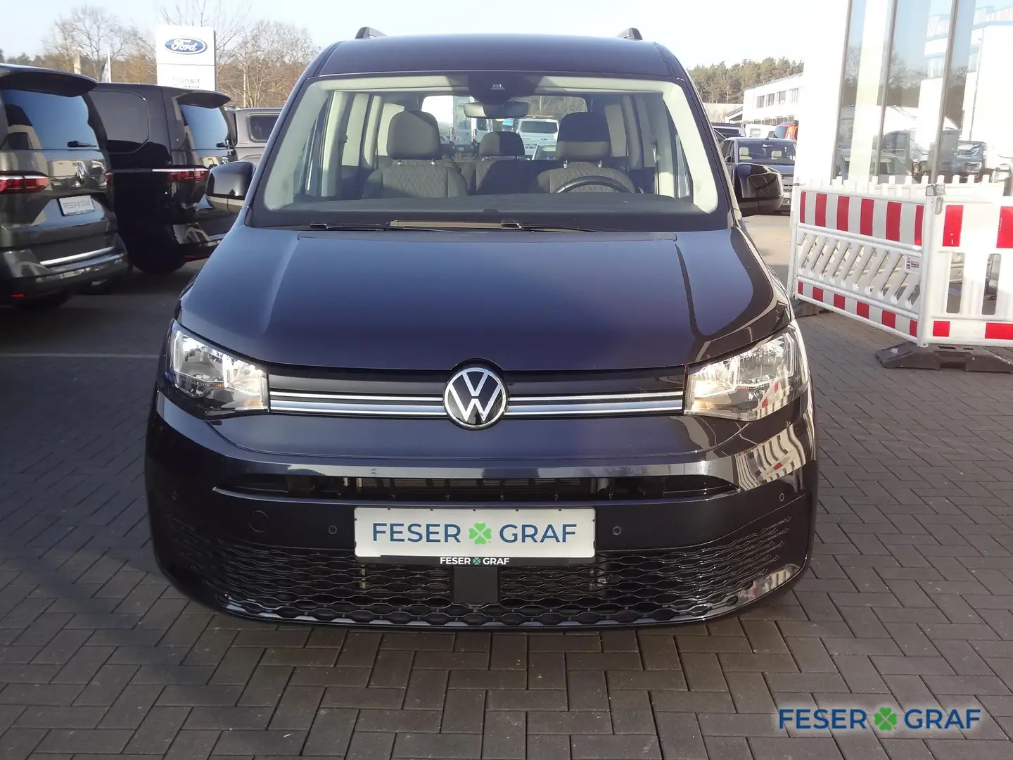 Volkswagen Caddy 2.0 TDI Maxi 7-Sitzer ACC AHK SHZ Navi Blau - 2