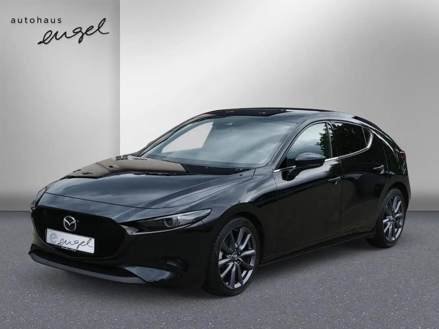 Mazda 3 3 SKYACTIV-G 2.0 M-Hybr SELECTION,NAVI,LED,KLIMA Schwarz - 1