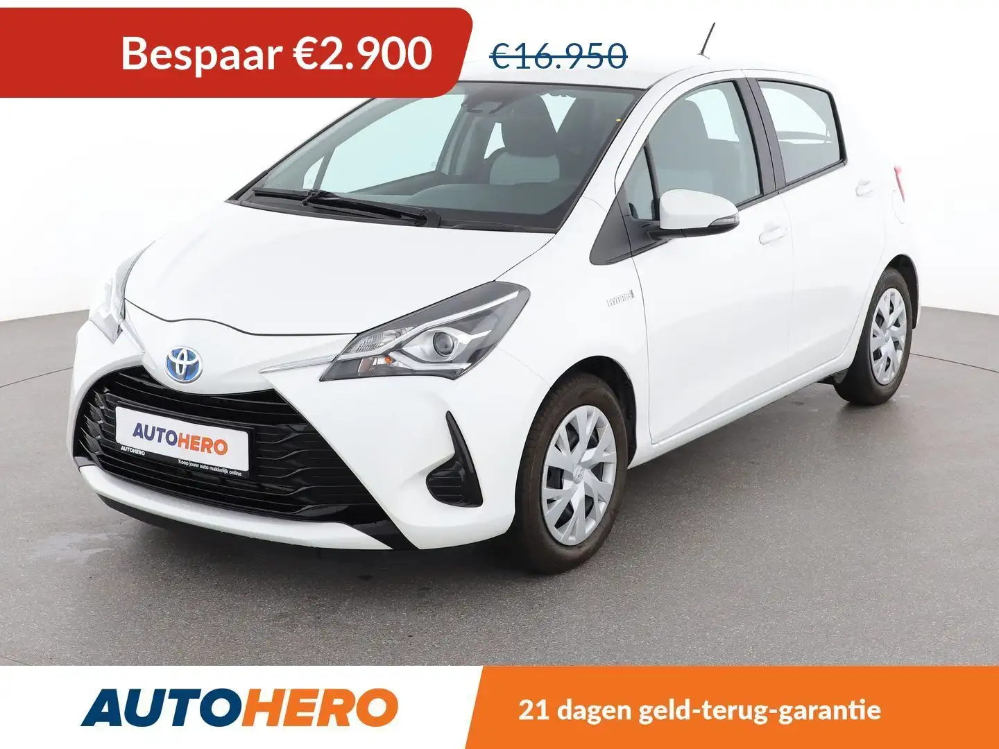 Toyota Yaris 1.5 Hybrid France Wit - 1