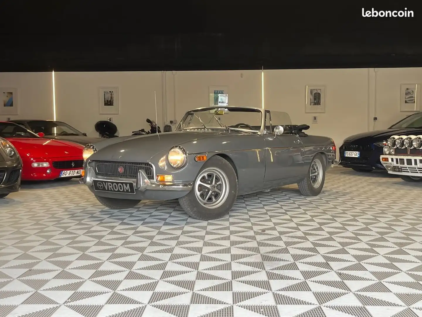 MG MGB B cabriolet Gris - 1