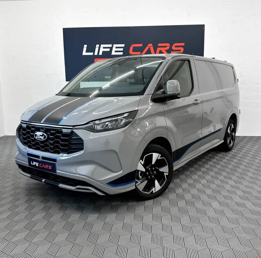 Ford Transit Custom 320 L1H1 2.5 Duratec 232ch SPORT PHEV CVT H Gris - 2