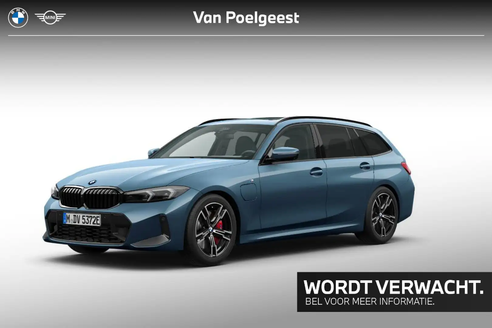 BMW 330 3 Serie Touring 330e xDrive Innovation Pack M Spor Bleu - 1