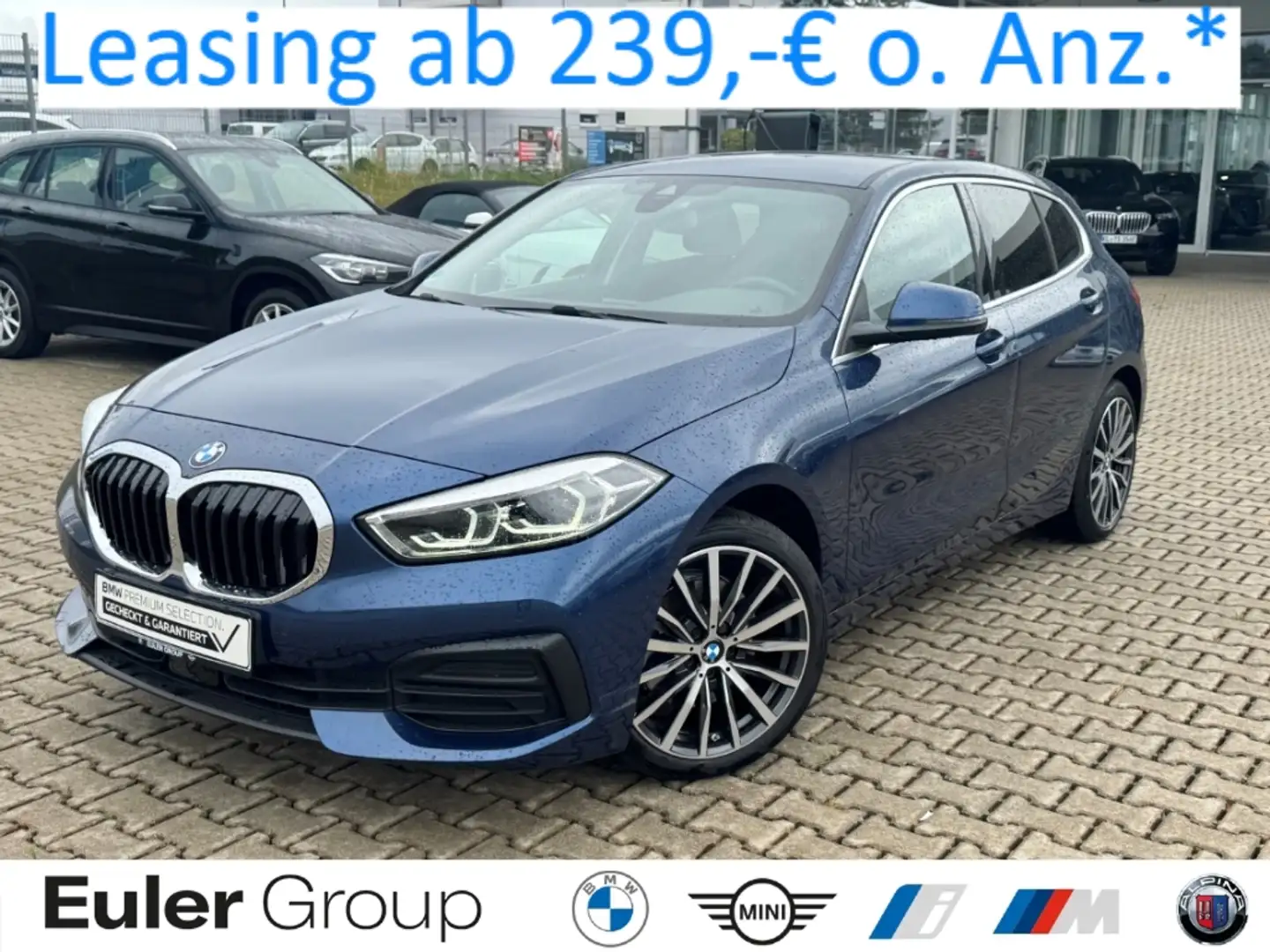BMW 118 iA Adv.+Comf. 18'' LCProf M-Sportlenkung el.Sitze Bleu - 1