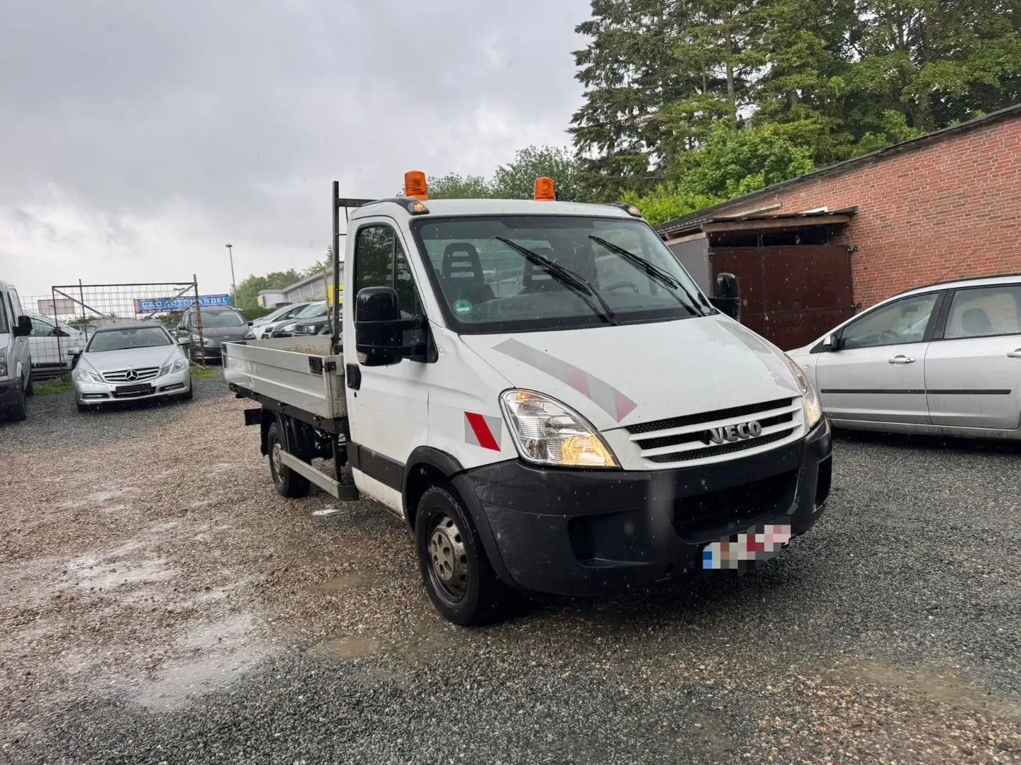 Iveco iveco daily pritsche c30c Blanc - 1