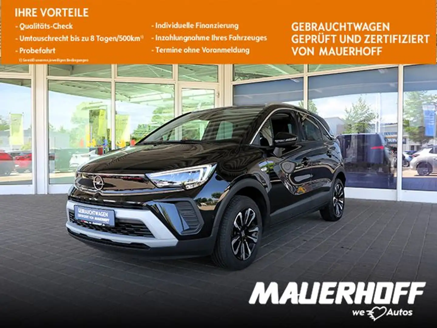 Opel Crossland X Crossland ELEG | Navi | Kamera | PDC | LED | DAB Schwarz - 1