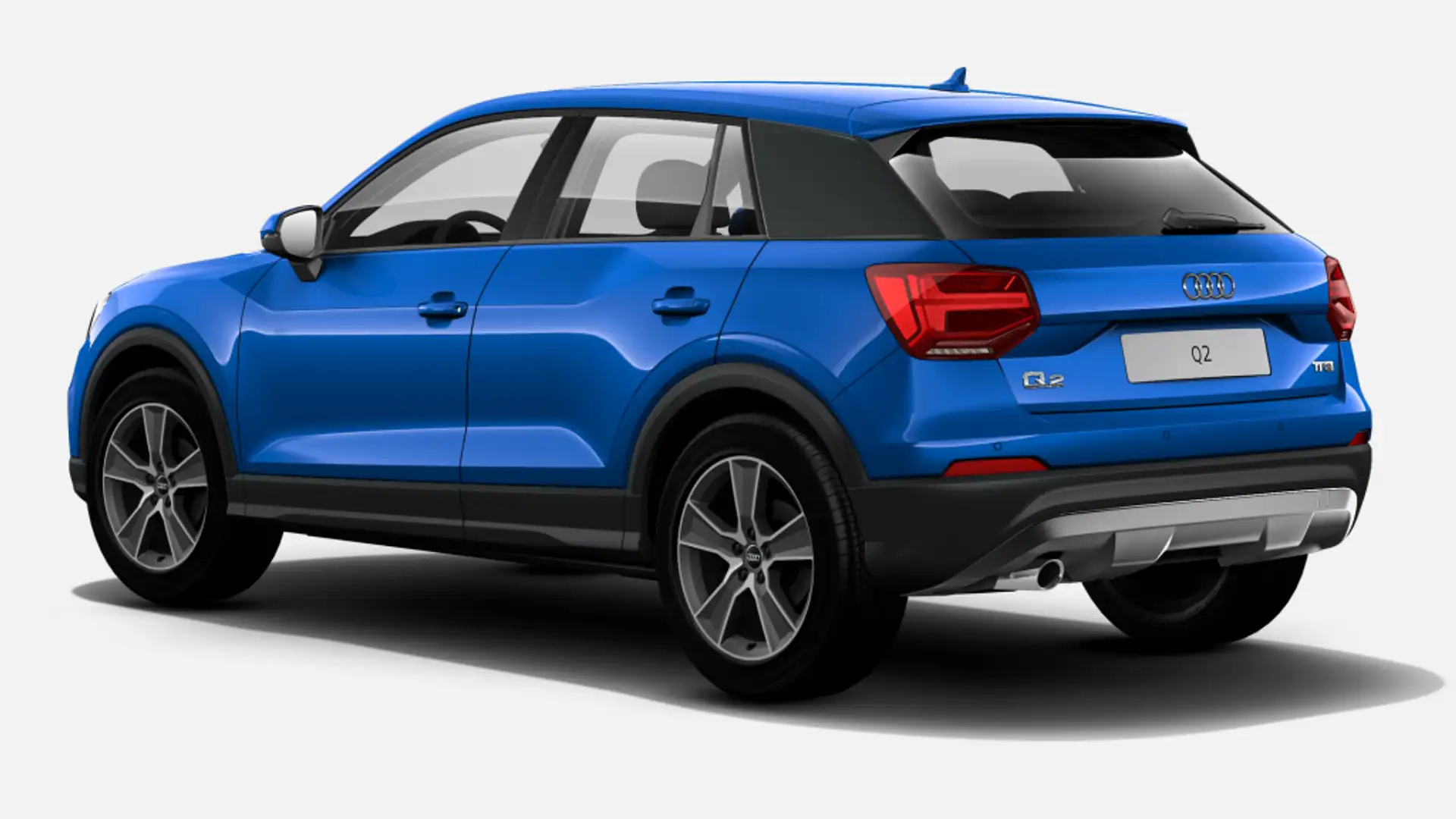 Audi Q2 1.0 TFSI Design edition S tronic 85kW Bleu - 2