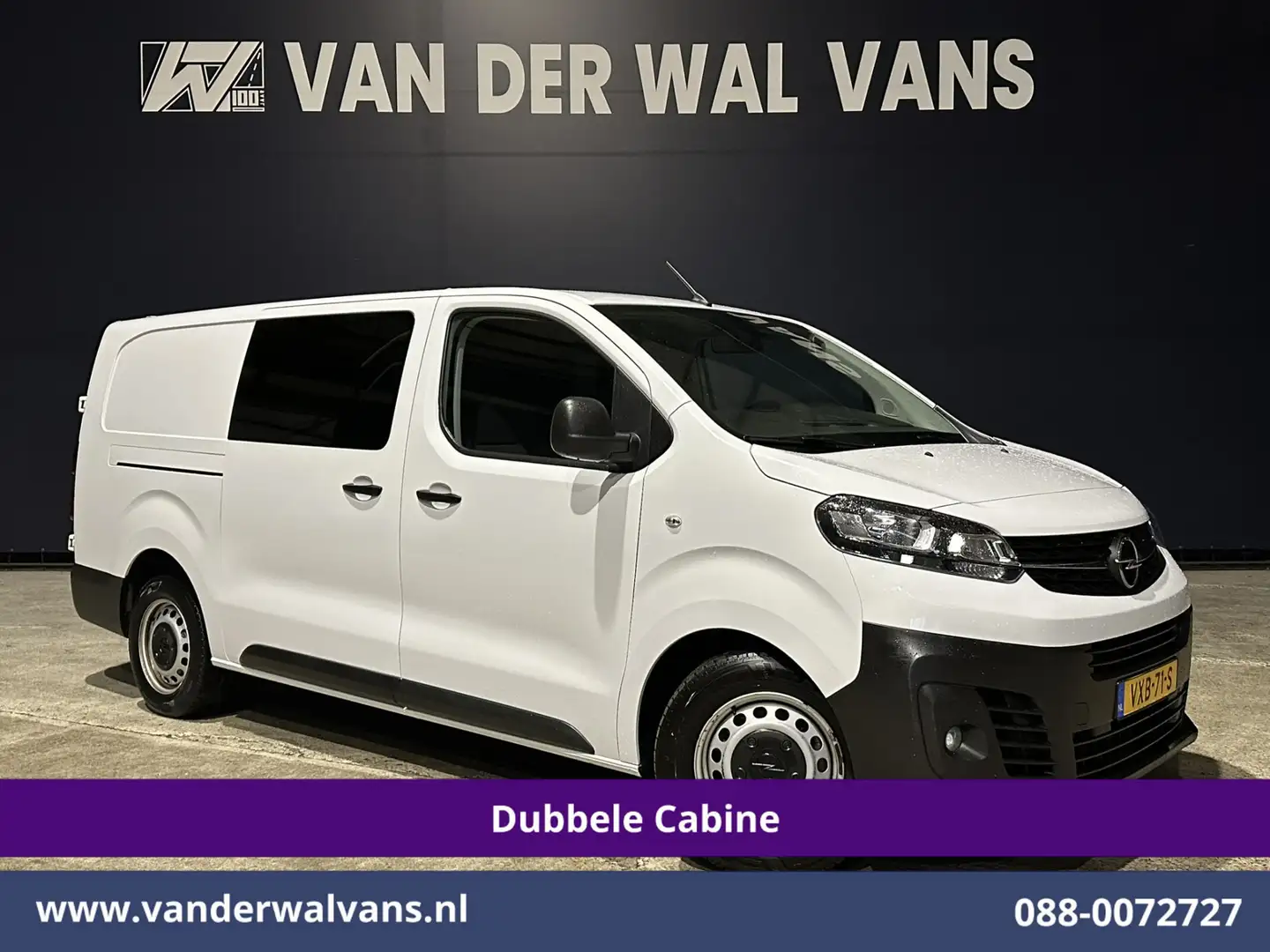 Opel Vivaro 2.0CDTI 145pk L3H1 Dubbele Cabine Euro6 Airco | 6- Wit - 1