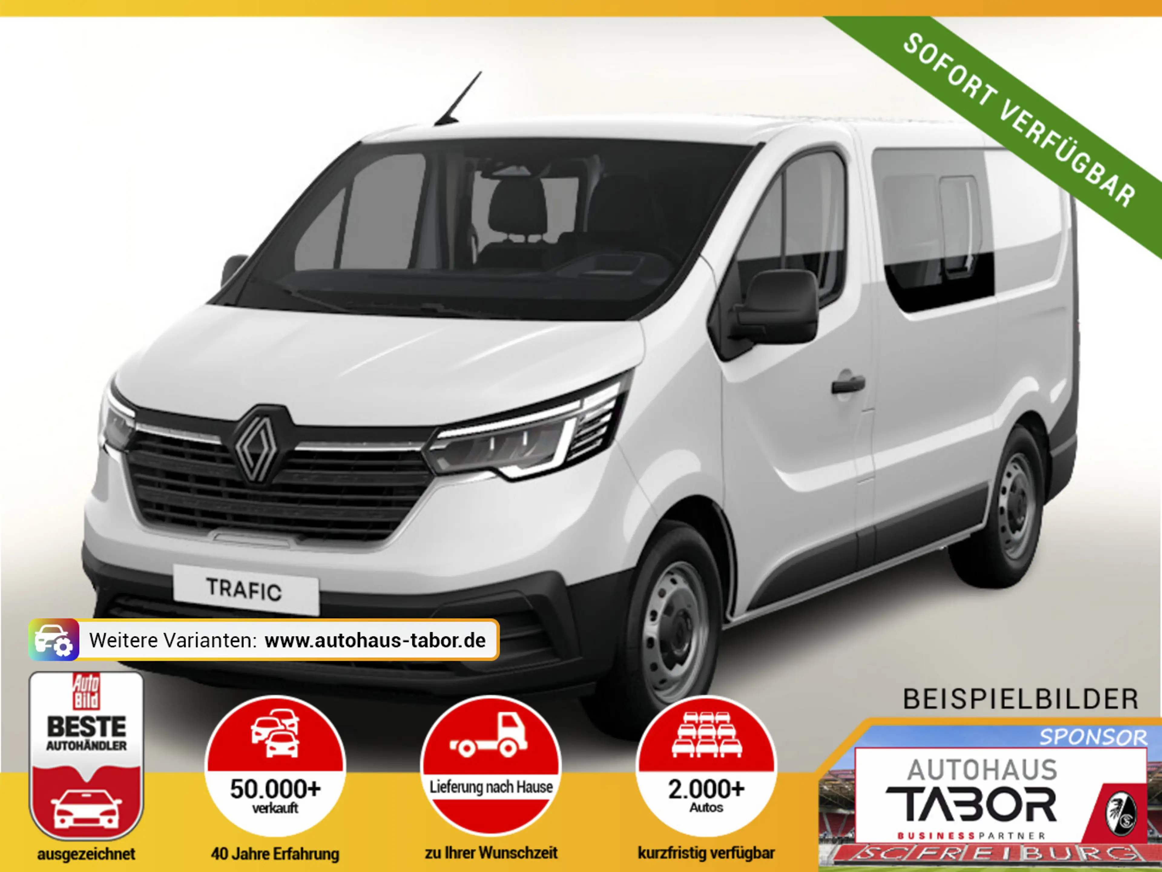 Renault Trafic DoKa Komfort L1H1 2,8t dCi 130 PDC UVP-29%*