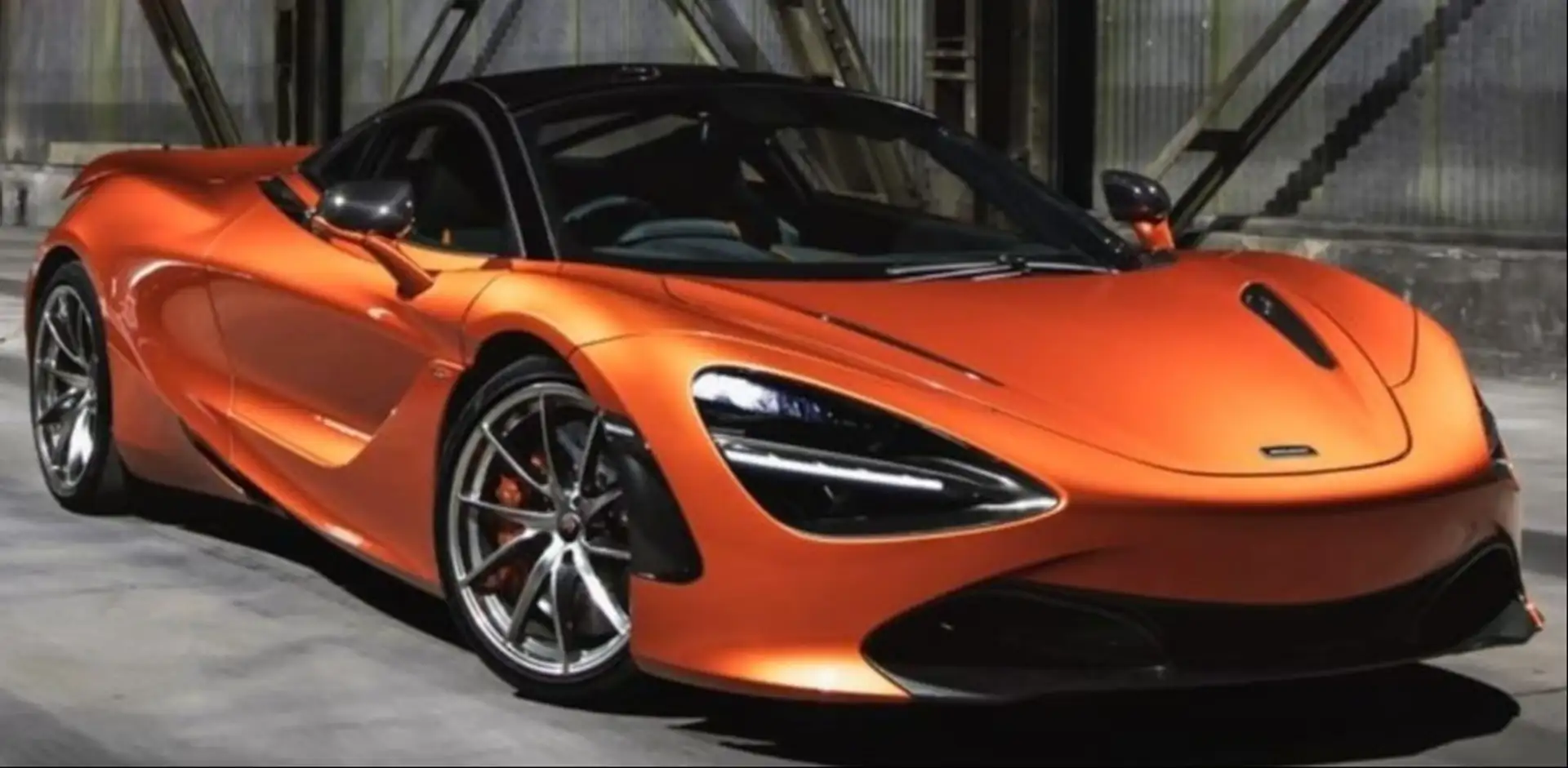 맥라렌 720S 720 Sport Coupe 2018 주황 사진 1