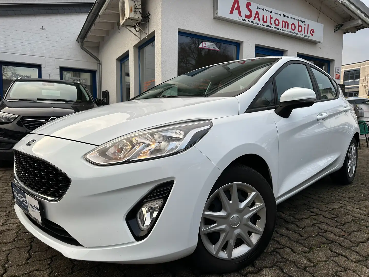 Ford Fiesta 1.5 TDCi  1.HAND+NAVI+SPUR.H+KLIMATR.+DAB+SHZ+EUR6 Blanc - 1