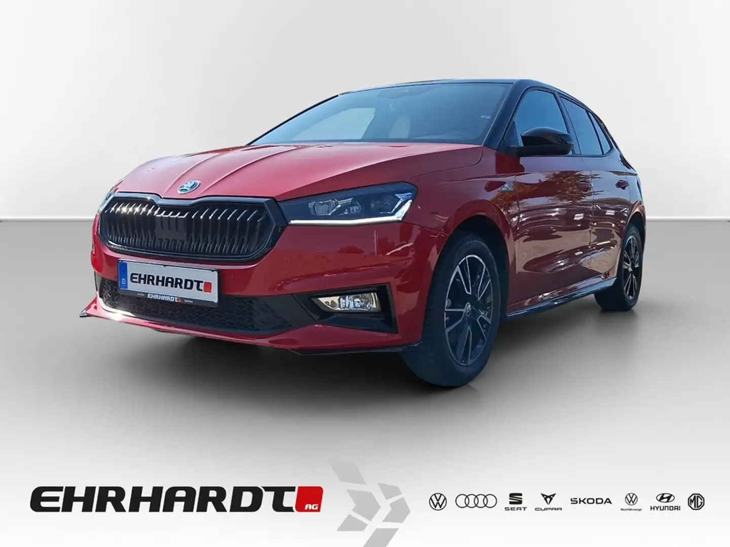 Skoda Fabia 1.0 TSI DSG Monte Carlo LED*NAV*SHZ*ACC*PDC*KAM... Rot - 1