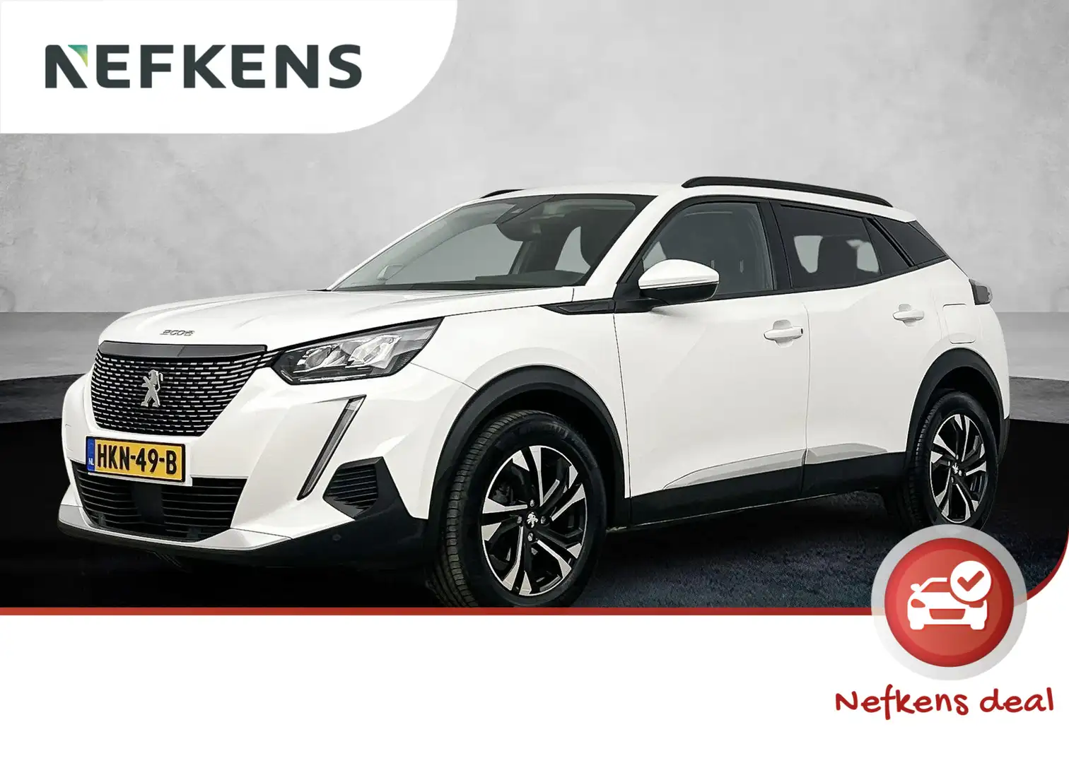 Peugeot 2008 SUV Allure Pack 130pk Automaat | Navigatie via App Wit - 1