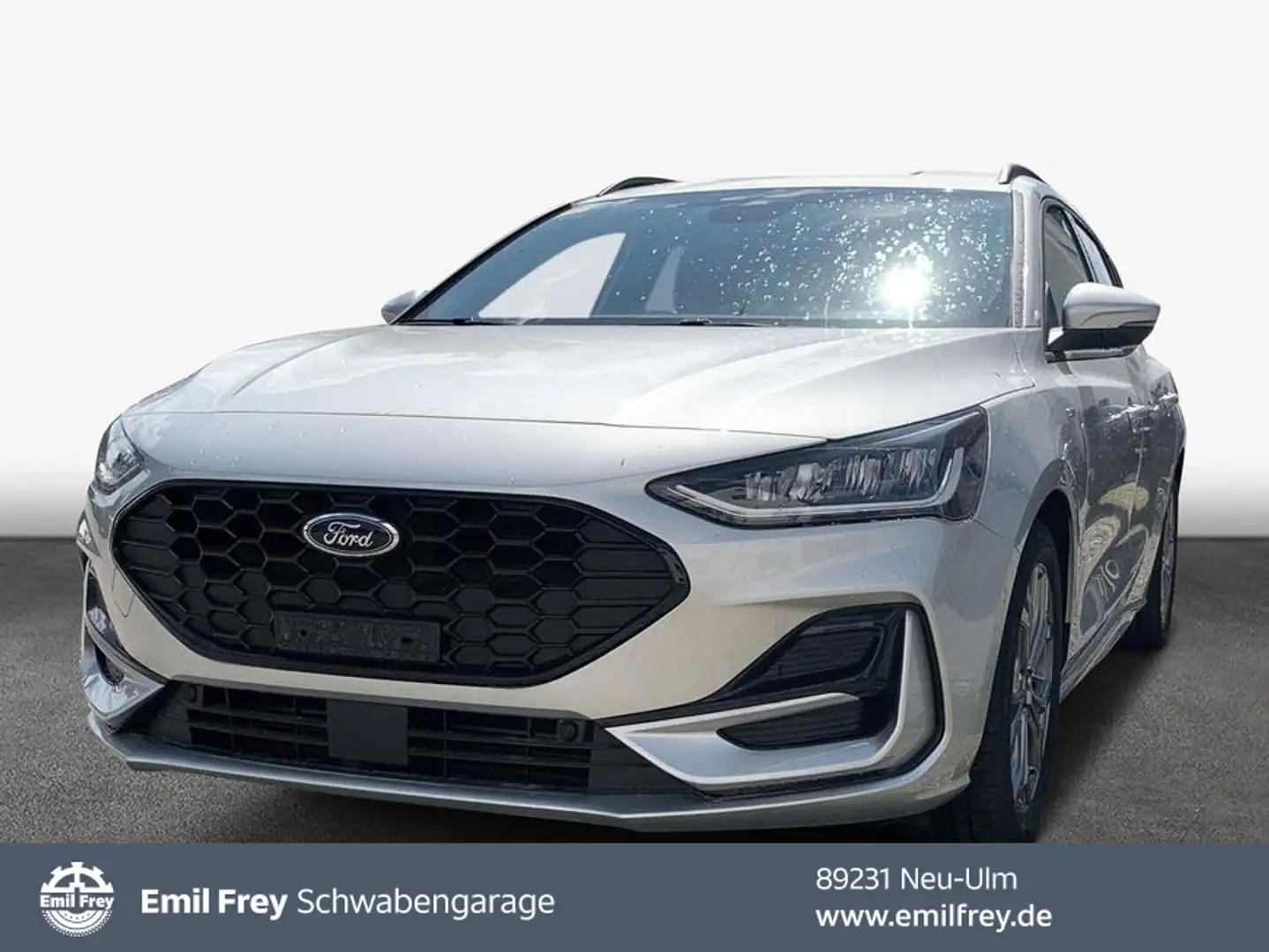 Ford Focus Turnier 1.0 EcoBoost Hybrid ST-LINE Silber - 1