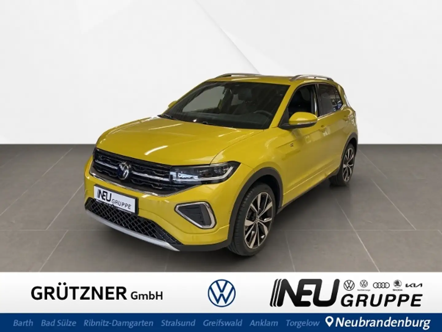 Volkswagen T-Cross 1.5 TSI DSG R-Line LED-MATRIX KAMERA BEATS DLA NA Geel - 1