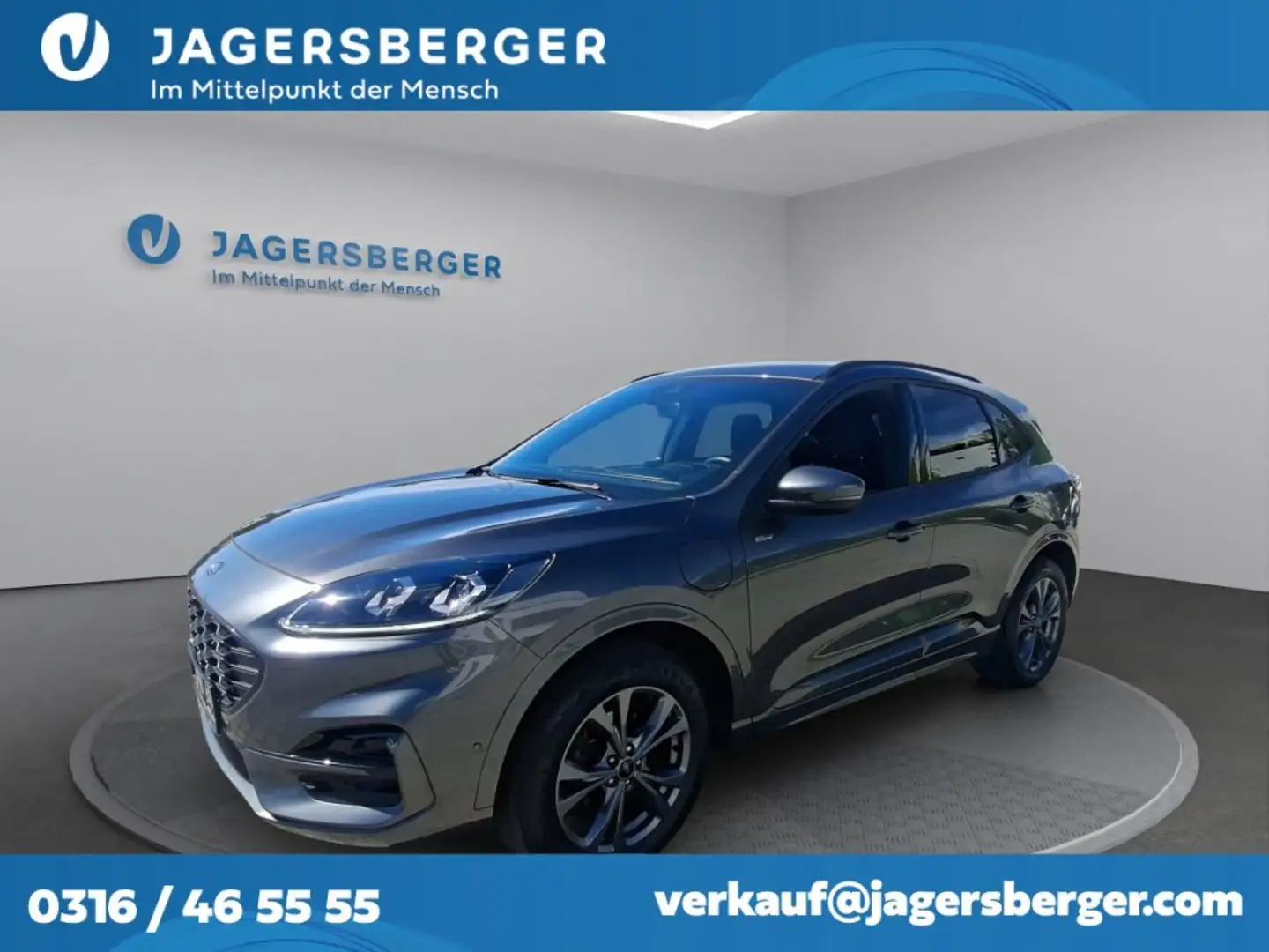 Ford Kuga ST Line X 2,5 PHEV Autom. Grau - 1