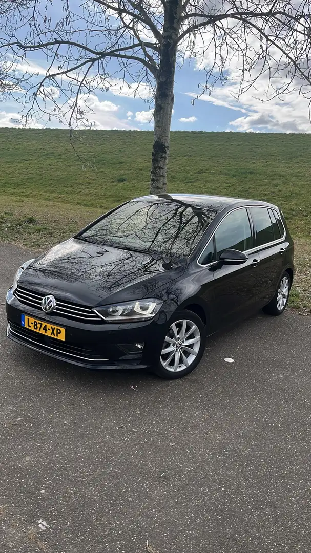 Volkswagen Golf Sportsvan 1.4 TSI Highline Zwart - 1