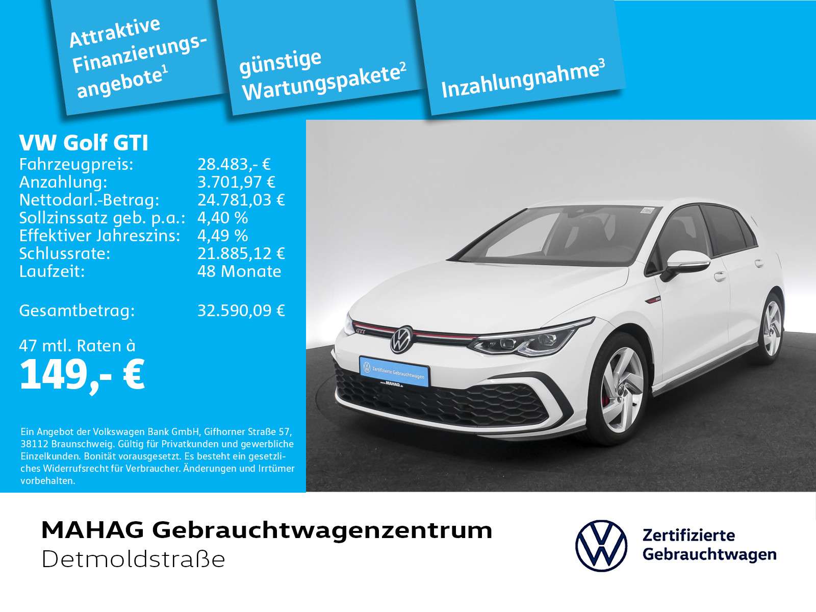 Second hand Volkswagen Golf Gti 