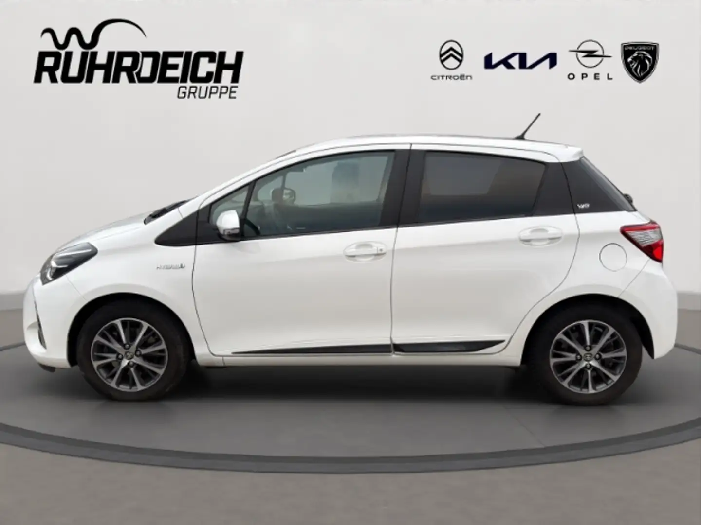 Toyota Yaris Hybrid Y20 Team D CVT ALLWETTER KAMERA SHZ KLIMAAT Weiß - 2