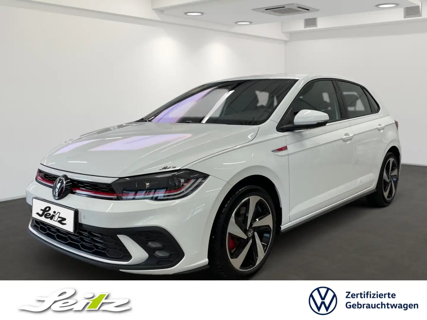 Volkswagen Polo VI 2.0 TSI GTI *MATRIX*PARKSENSOR*SITZH* Weiß - 1