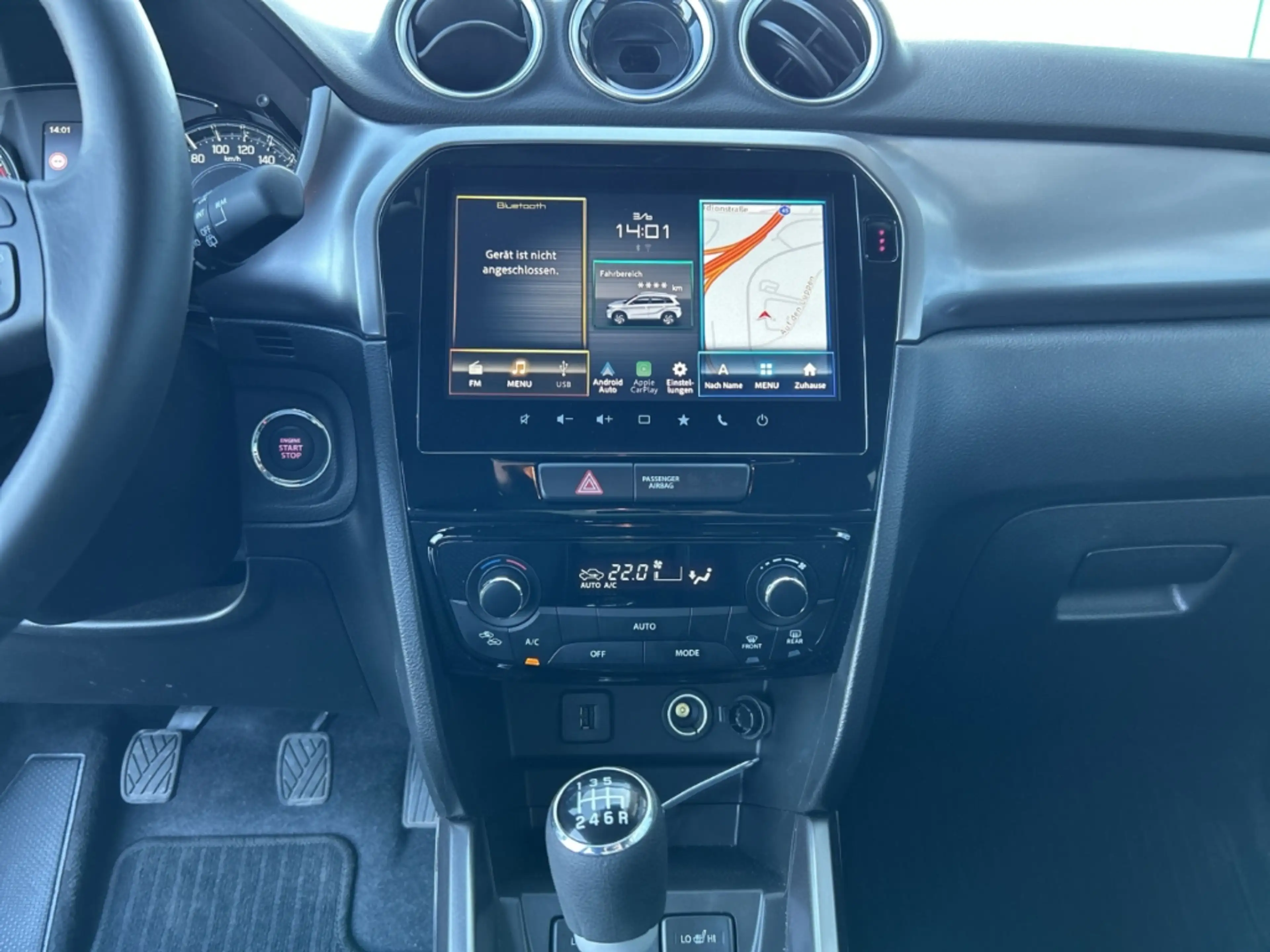 Suzuki Vitara 1.4GL+ Mild Hybrid 48V Allgrip LED Navi RFK LM 17 — photo 12
