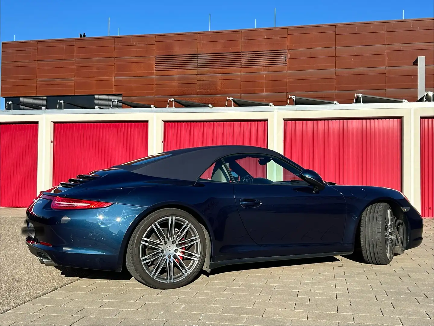 Porsche 991 911 Cabrio 911 Carrera 4S Cabriolet Modrá - 1