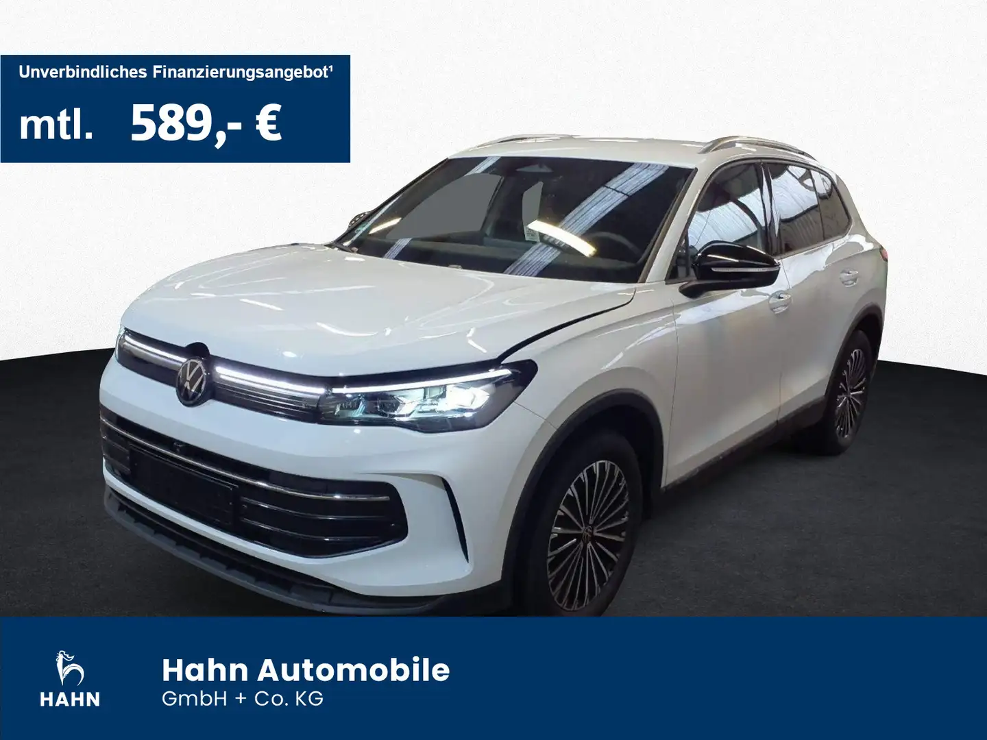 Volkswagen Tiguan 1.5eTSI DSG Goal 360° ACC AHK Matrix Navi Weiß - 1