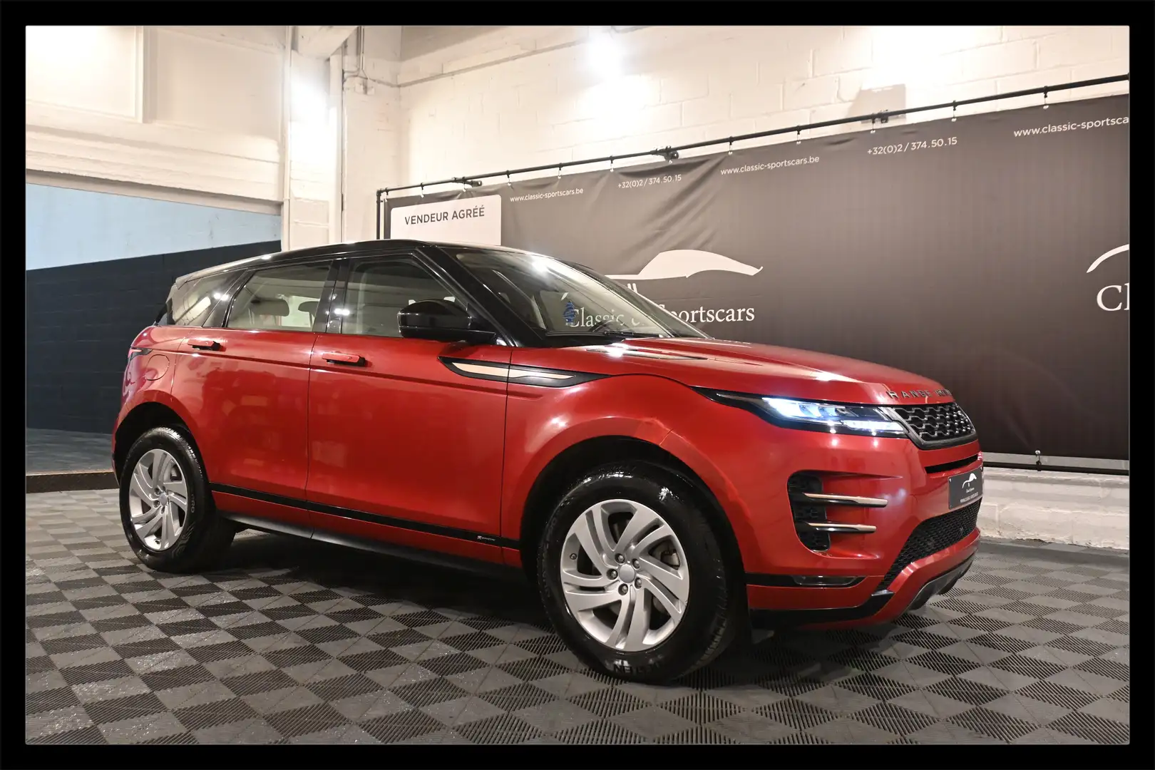 Land Rover Range Rover Evoque 1.5 Turbo PHEV 4WD P300e R-DYNAMIC / FULL OPTIONS Rouge - 1