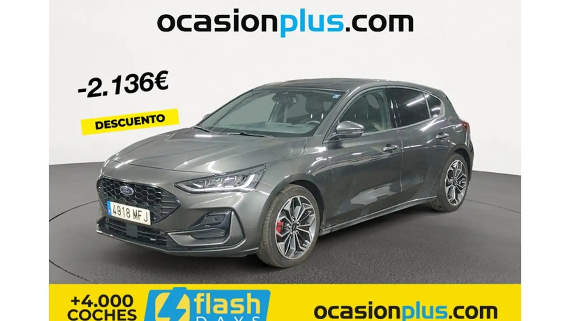 Ford Focus 1.0 Ecoboost MHEV ST-Line X 155 Aut. Gris - 1