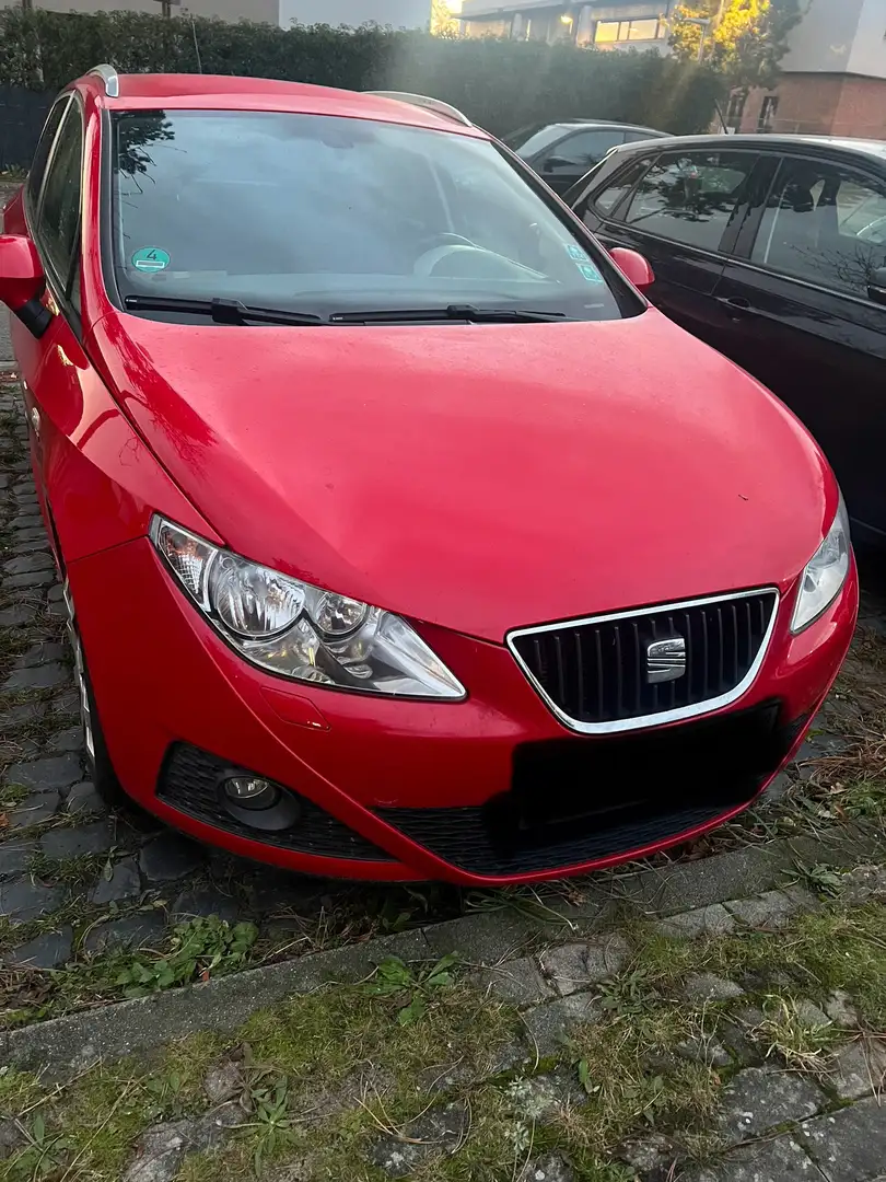 SEAT Ibiza ST 1.6 TDI CR Copa/ 1. Hand/ Scheckheft/ Zahriemen Rot - 2