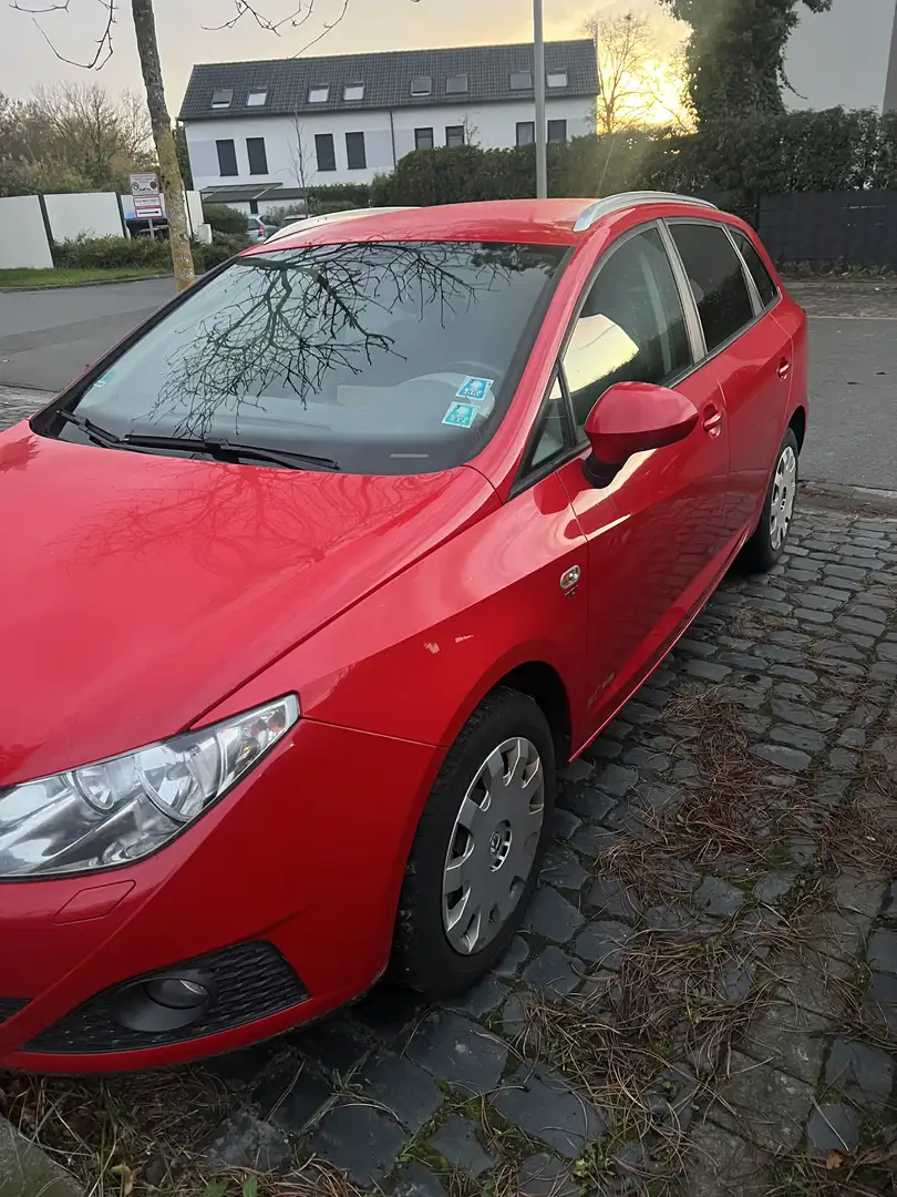SEAT Ibiza ST 1.6 TDI CR Copa/ 1. Hand/ Scheckheft/ Zahriemen Rot - 1