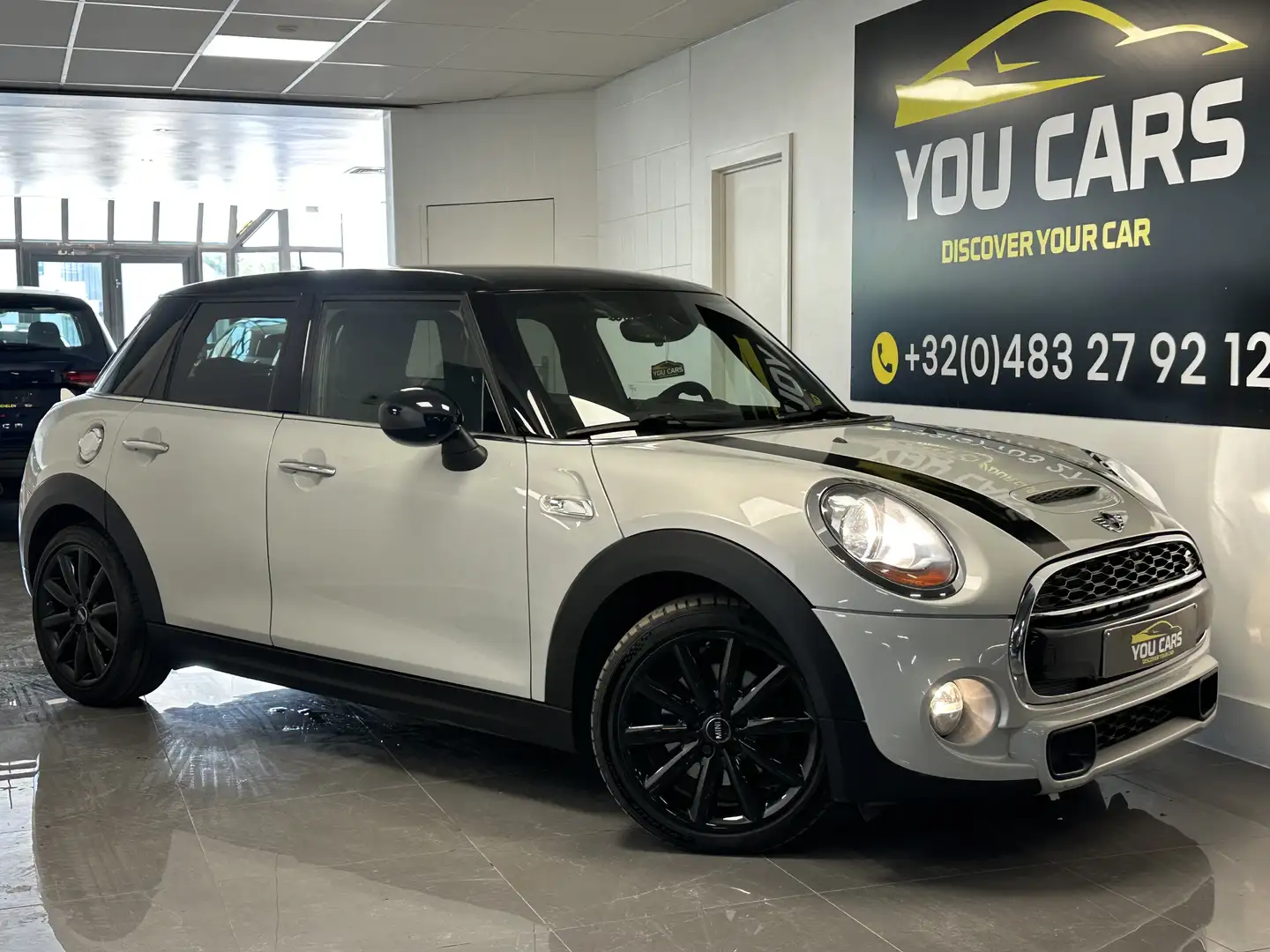 MINI Cooper S Sport-Aut. Seven Chili Grijs - 1