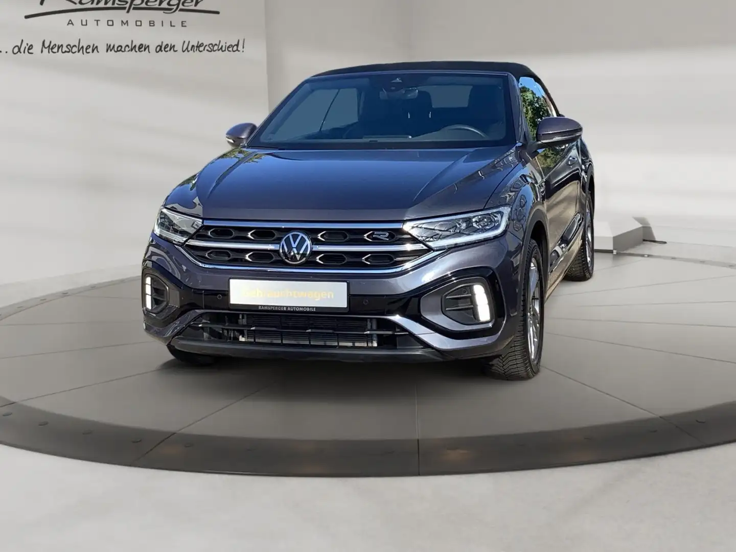 Volkswagen T-Roc 1.5 TSI DSG R-Line Matrix Leder Gris - 2