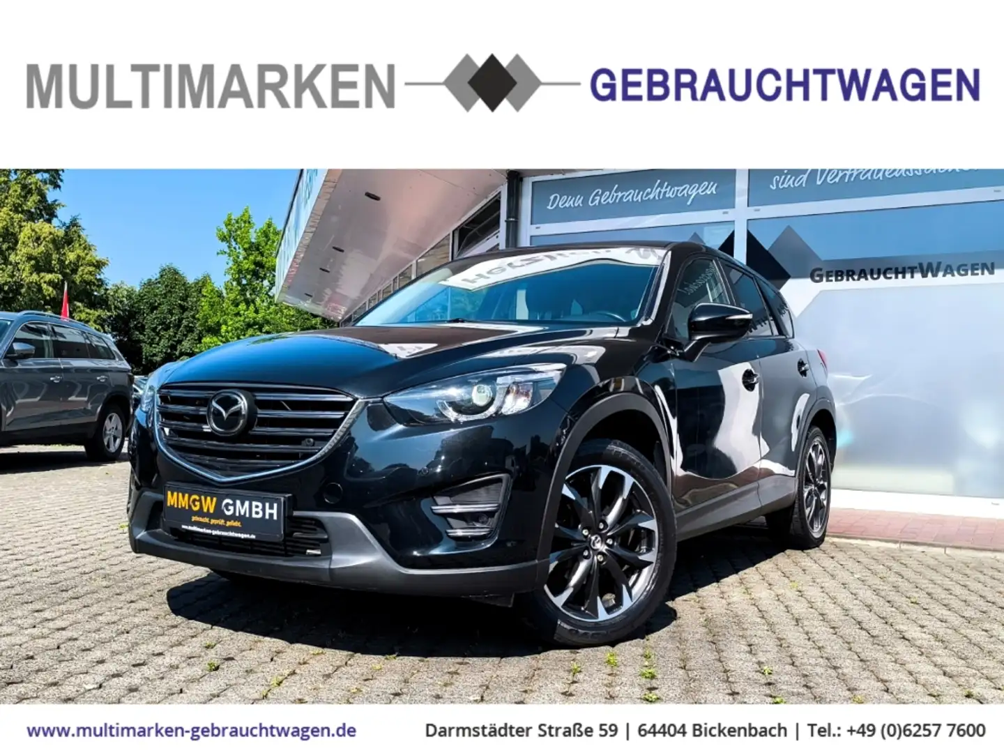 Mazda CX-5 Nakama Intense AWD 2.2 SKYACTIV-D Navi/Bose/LED/AC Black - 1